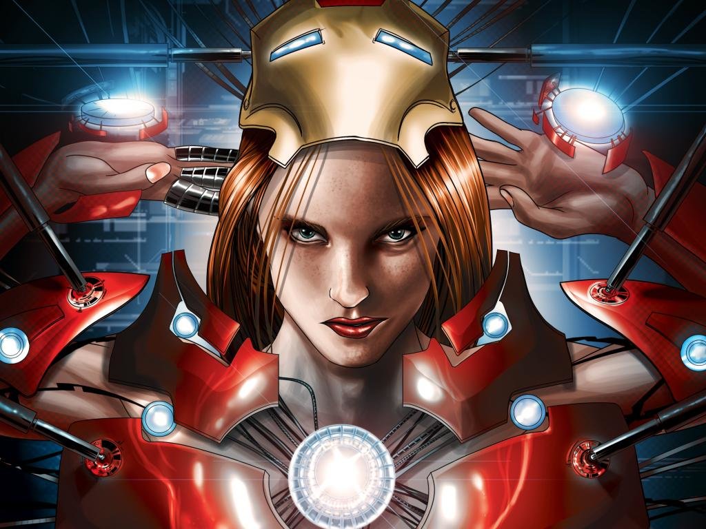 Download hd 1024x768 Iron Man comics desktop wallpaper ID:322840 for free