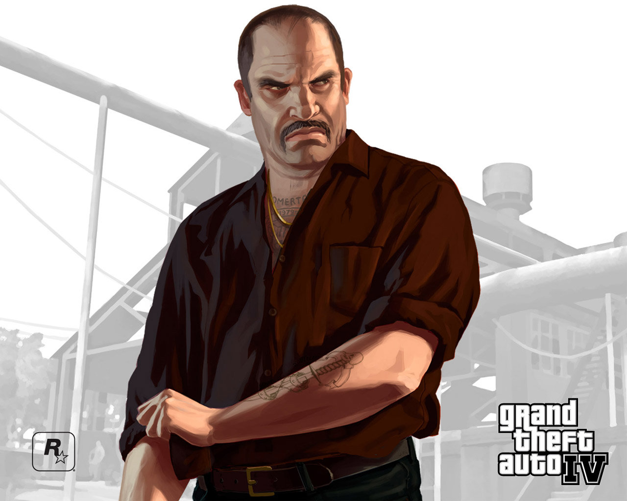 Download hd 1280x1024 Grand Theft Auto IV (GTA 4) desktop wallpaper ID:227338 for free