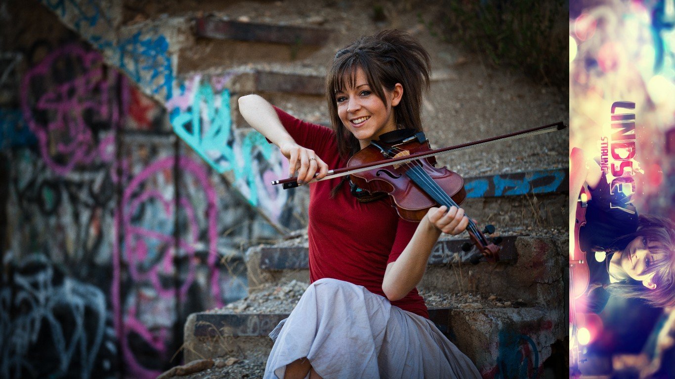 Best Lindsey Stirling wallpaper ID:419621 for High Resolution hd 1366x768 computer