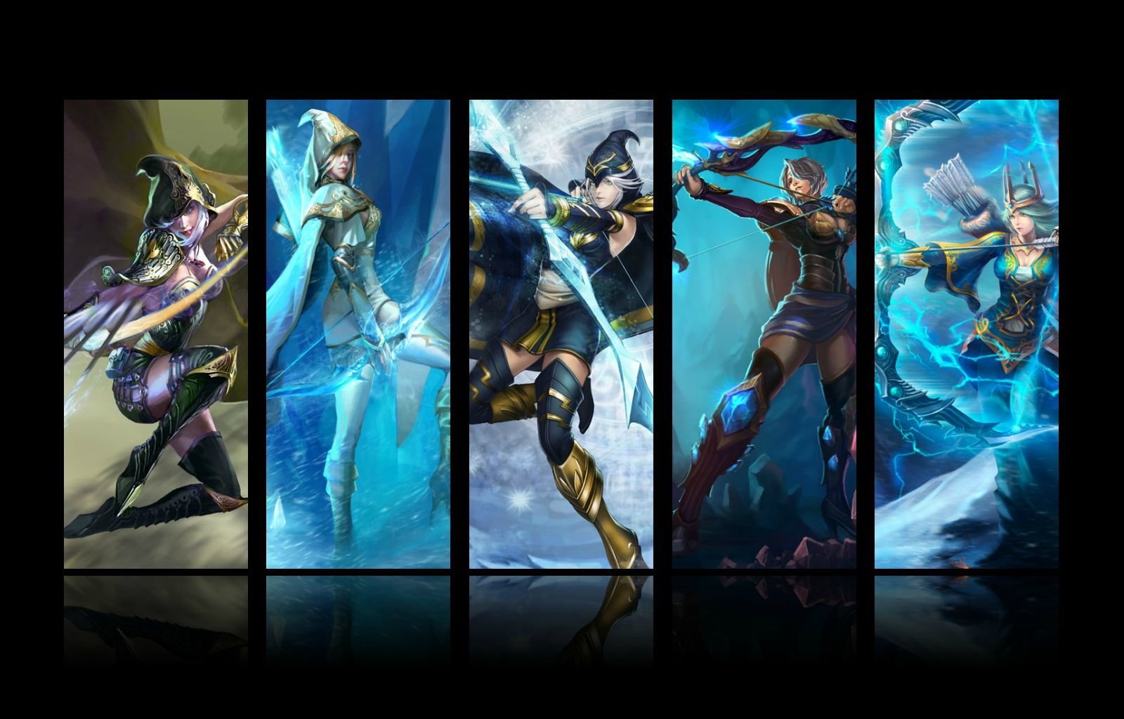 Free download Ashe (League Of Legends) background ID:173707 hd 1600x1024 for desktop