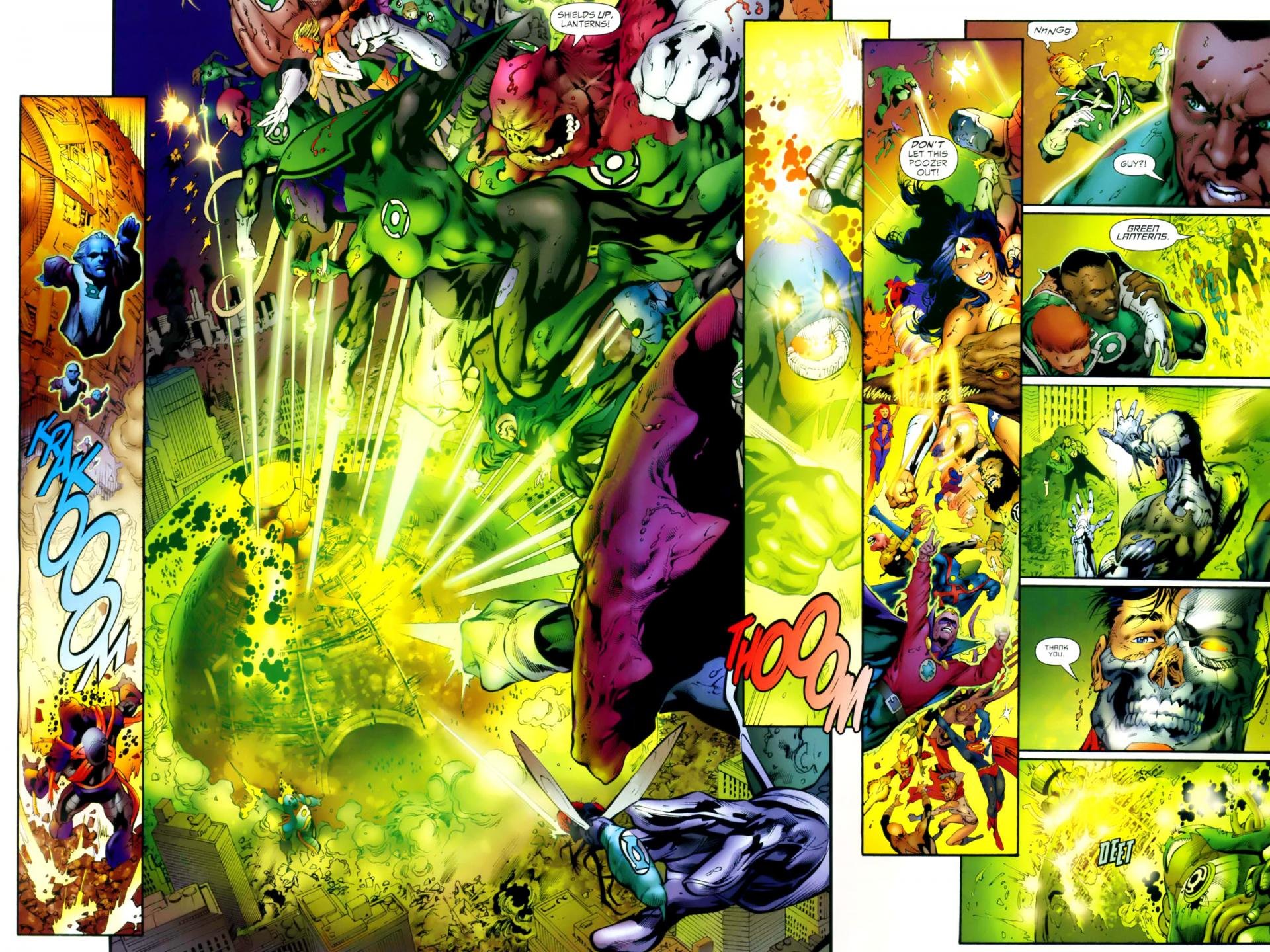 Download hd 1920x1440 Green Lantern Corps desktop wallpaper ID:277585 for free