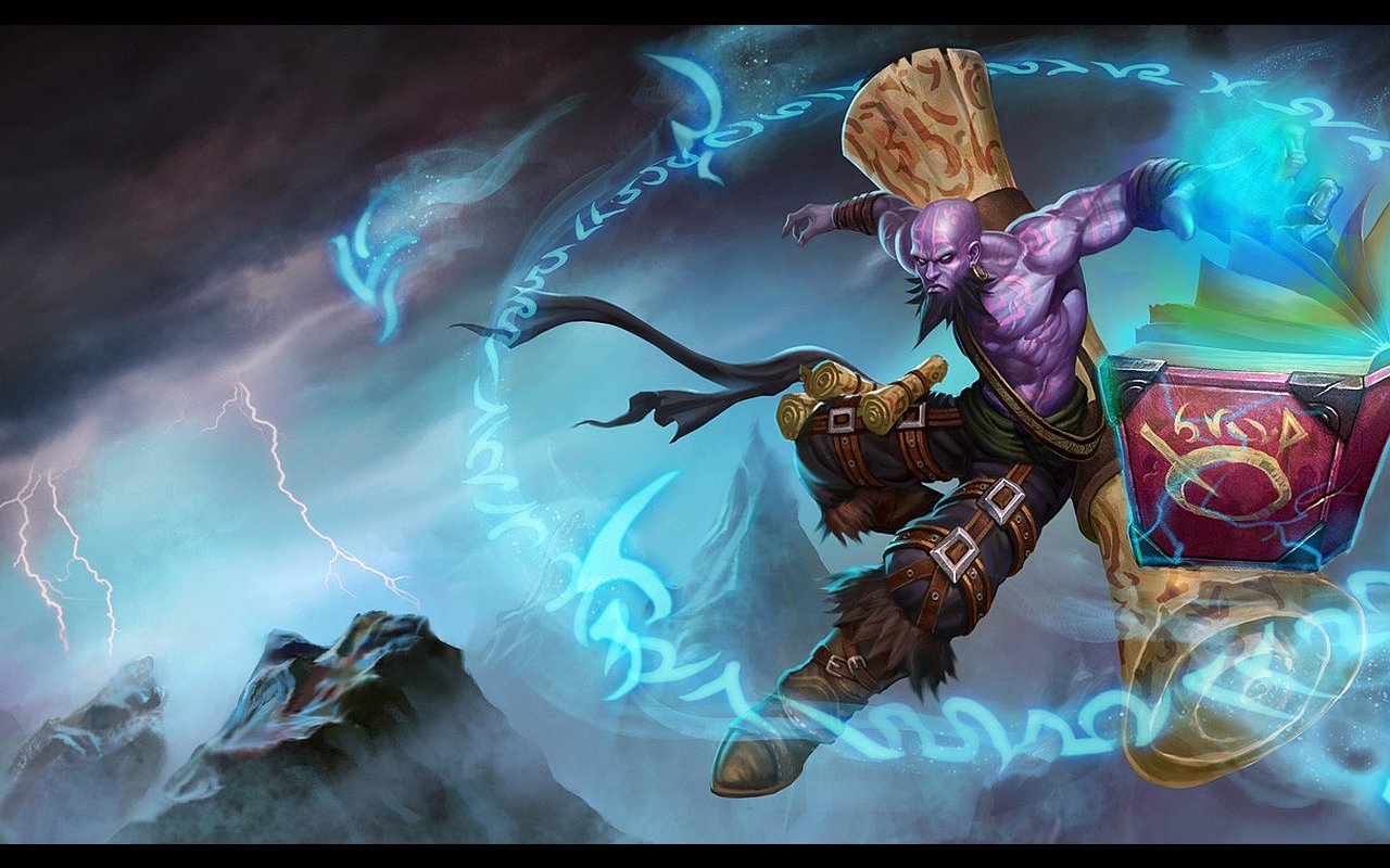 Download hd 1280x800 Ryze (League Of Legends) PC wallpaper ID:171494 for free