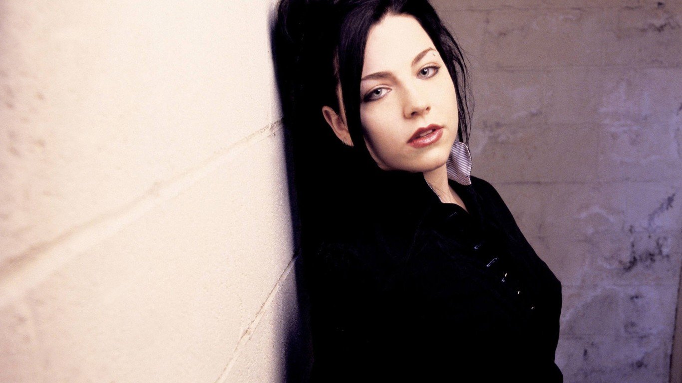 High resolution Amy Lee 1366x768 laptop wallpaper ID:39660 for PC