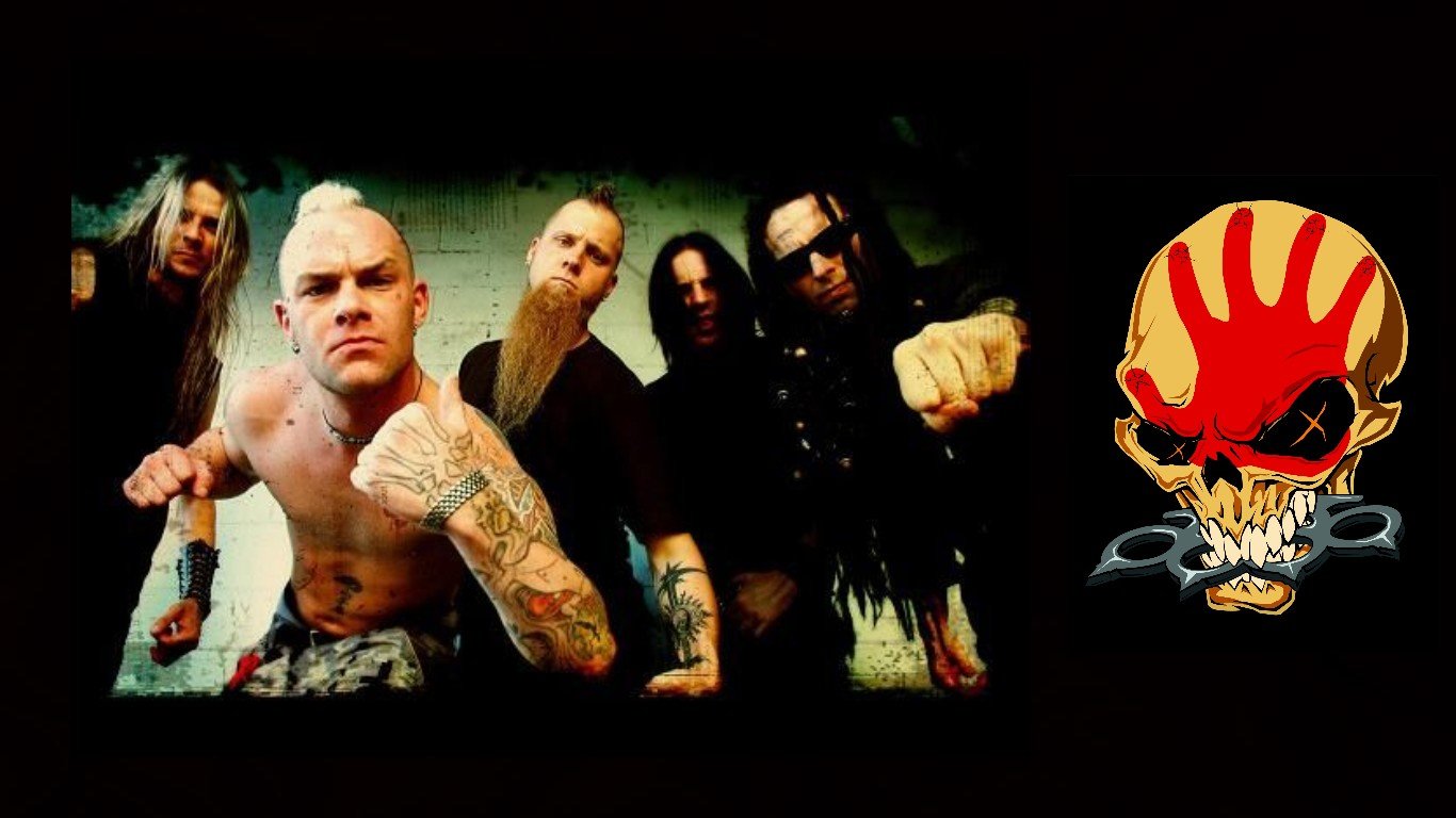 Free Five Finger Death Punch (FFDP) high quality background ID:42870 for 1366x768 laptop PC