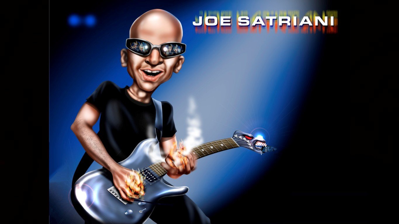 Free download Joe Satriani wallpaper ID:29393 1366x768 laptop for PC