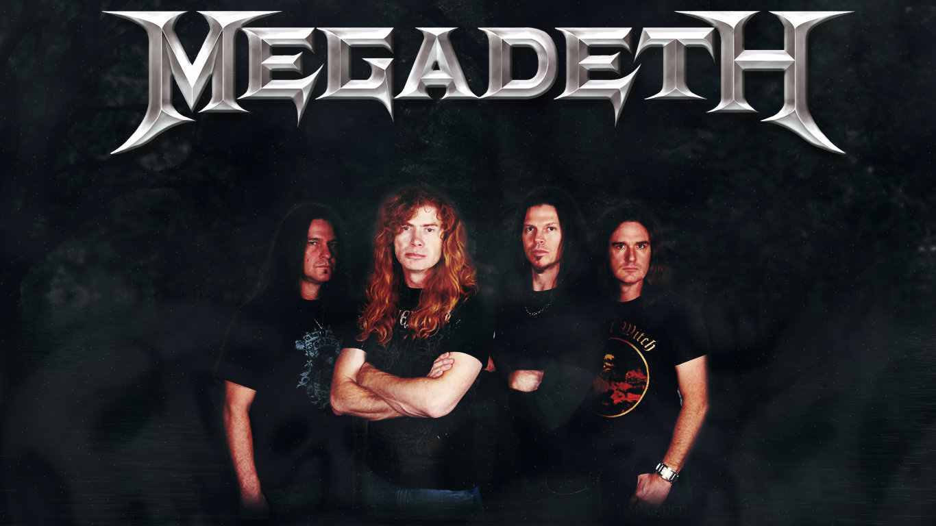 Download hd 1366x768 Megadeth PC background ID:123378 for free