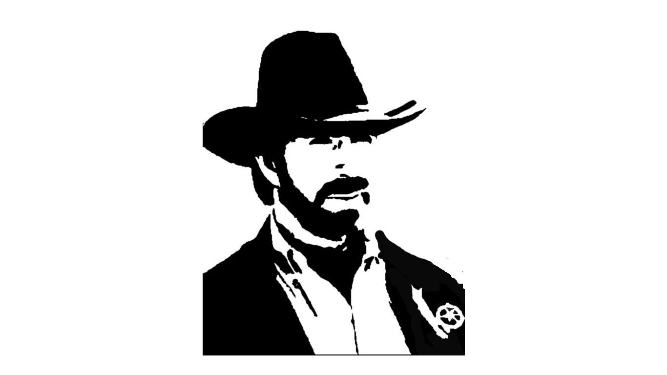 Chuck Norris wallpaper ID:298583 for 1366x768 laptop PC.