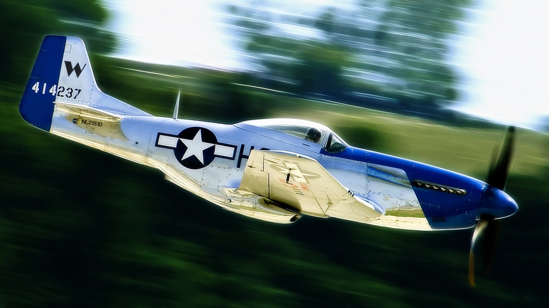 High resolution North American P-51 Mustang hd 1920x1080 wallpaper ID:53117 for PC