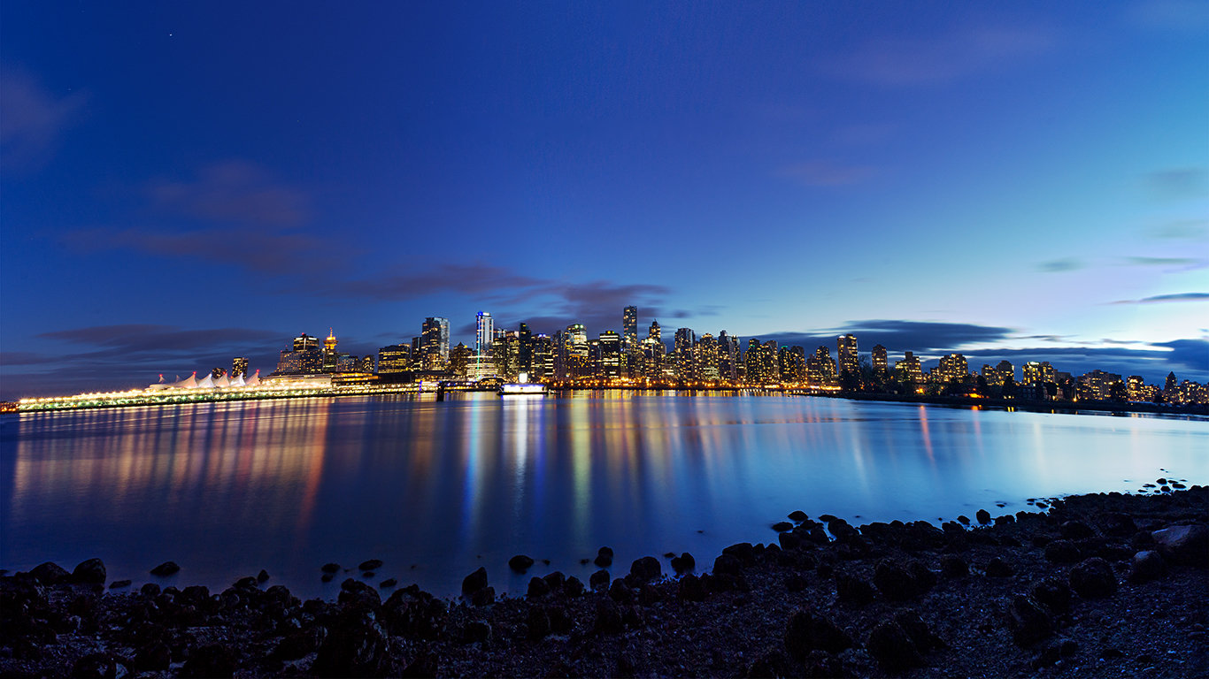 Free Vancouver high quality background ID:486932 for 1366x768 laptop desktop