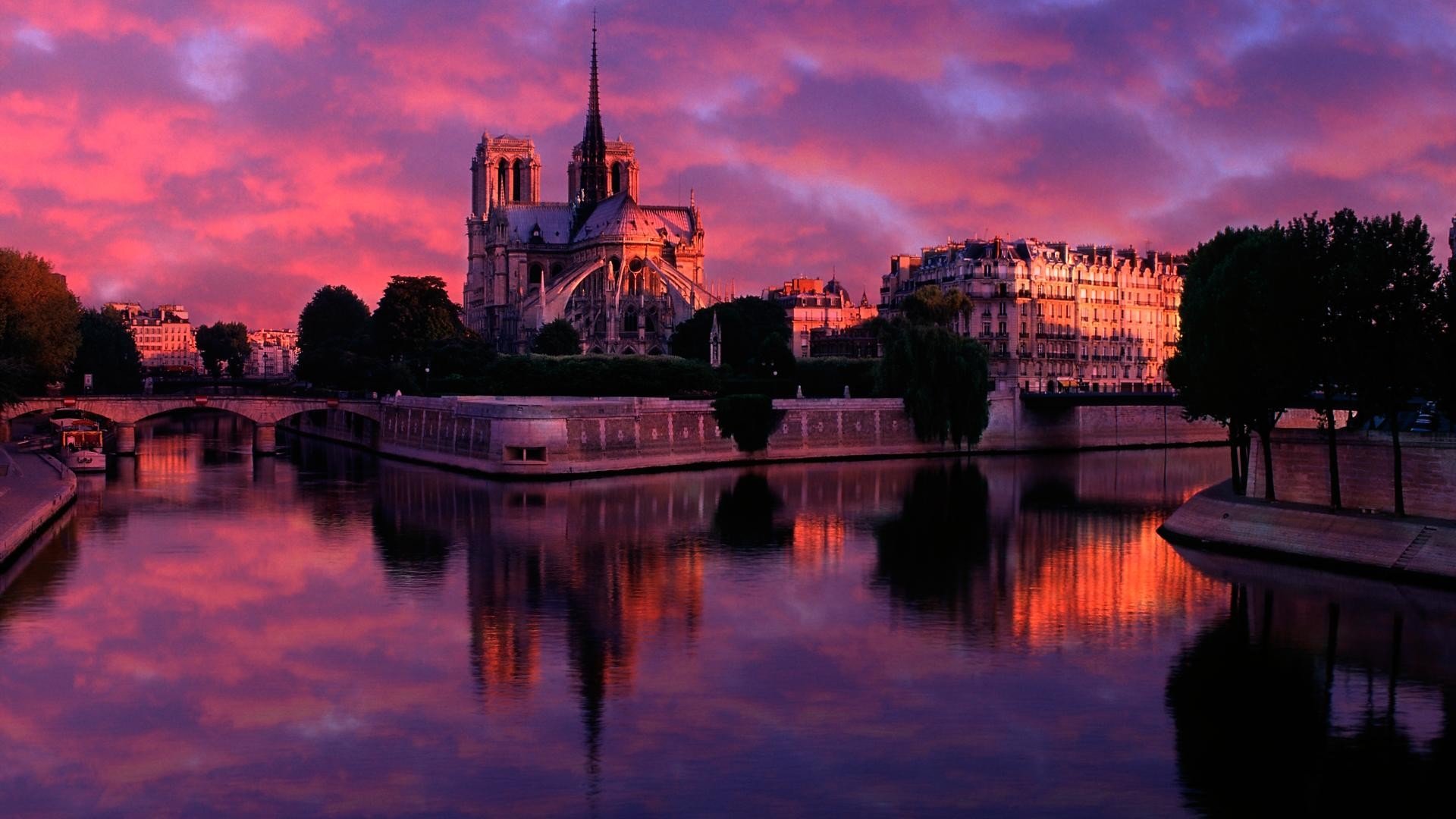 Free download Notre Dame De Paris wallpaper ID:483684 full hd 1920x1080 for PC