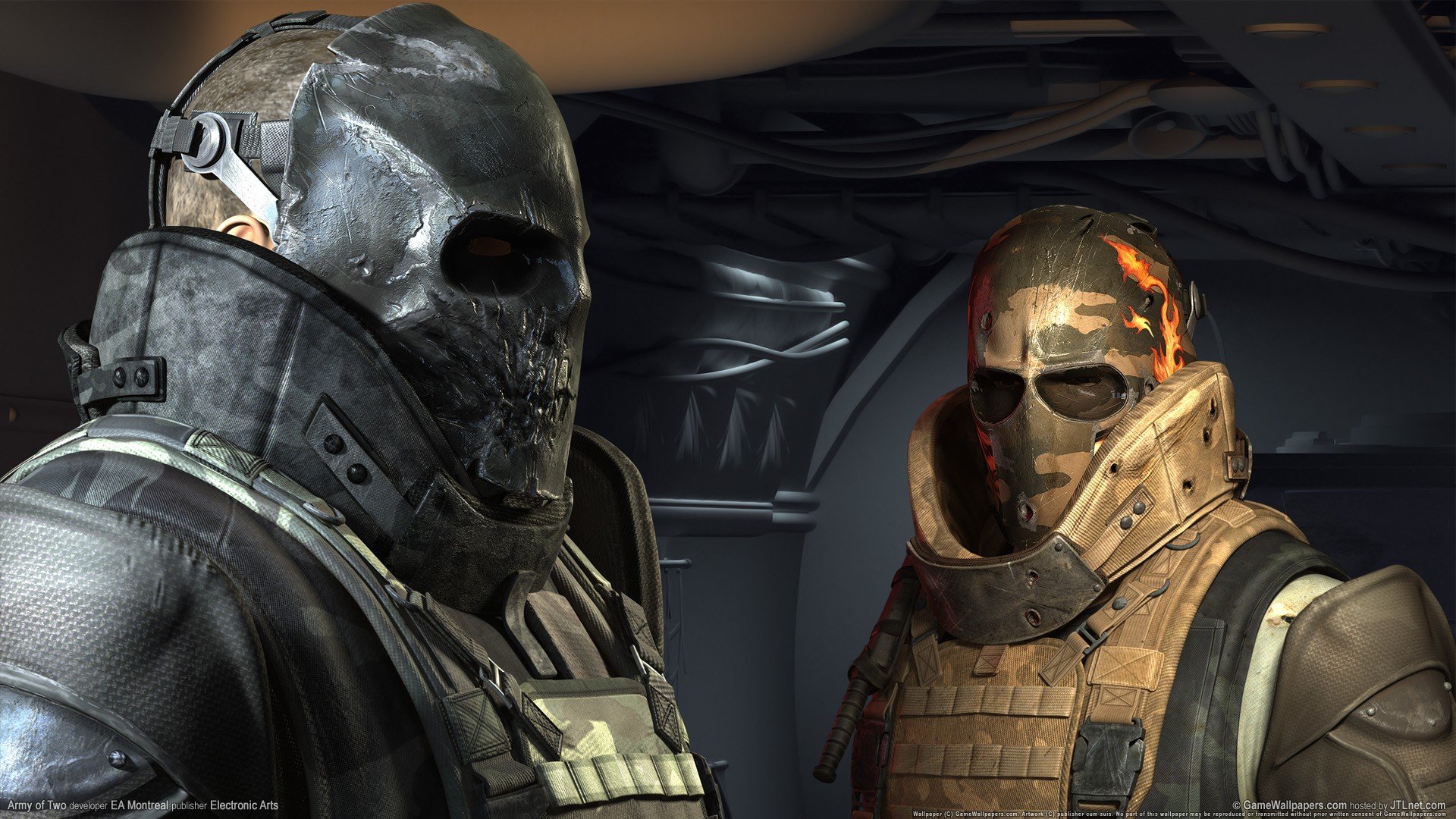 Download hd 1080p Army Of Two computer background ID:448879 for free