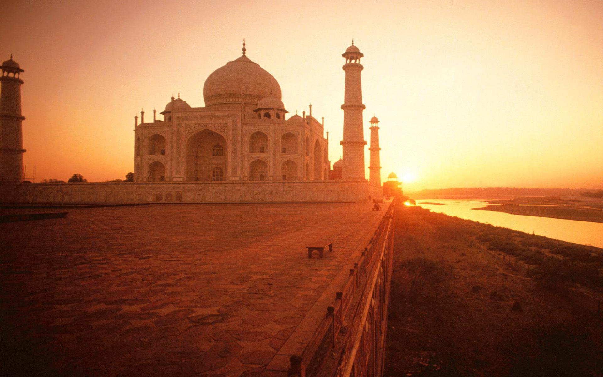 High resolution Taj Mahal hd 1920x1200 background ID:486401 for PC