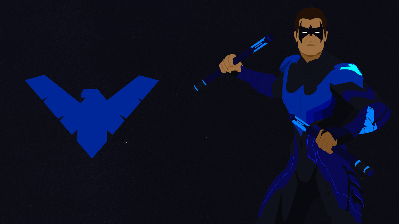 Free download Nightwing background ID:129097 1366x768 laptop for PC