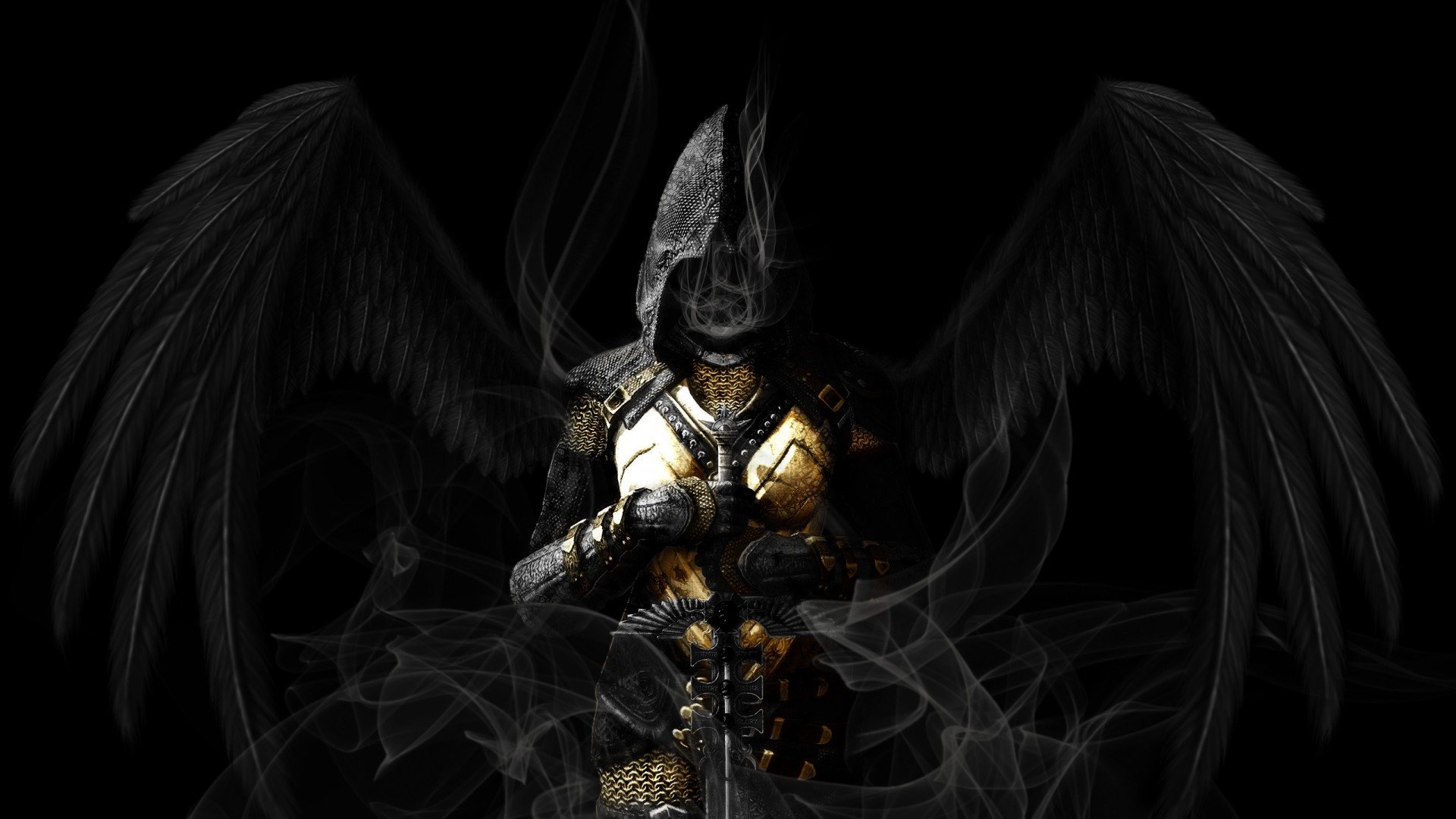 Awesome Dark angel free background ID:142154 for hd 1080p desktop