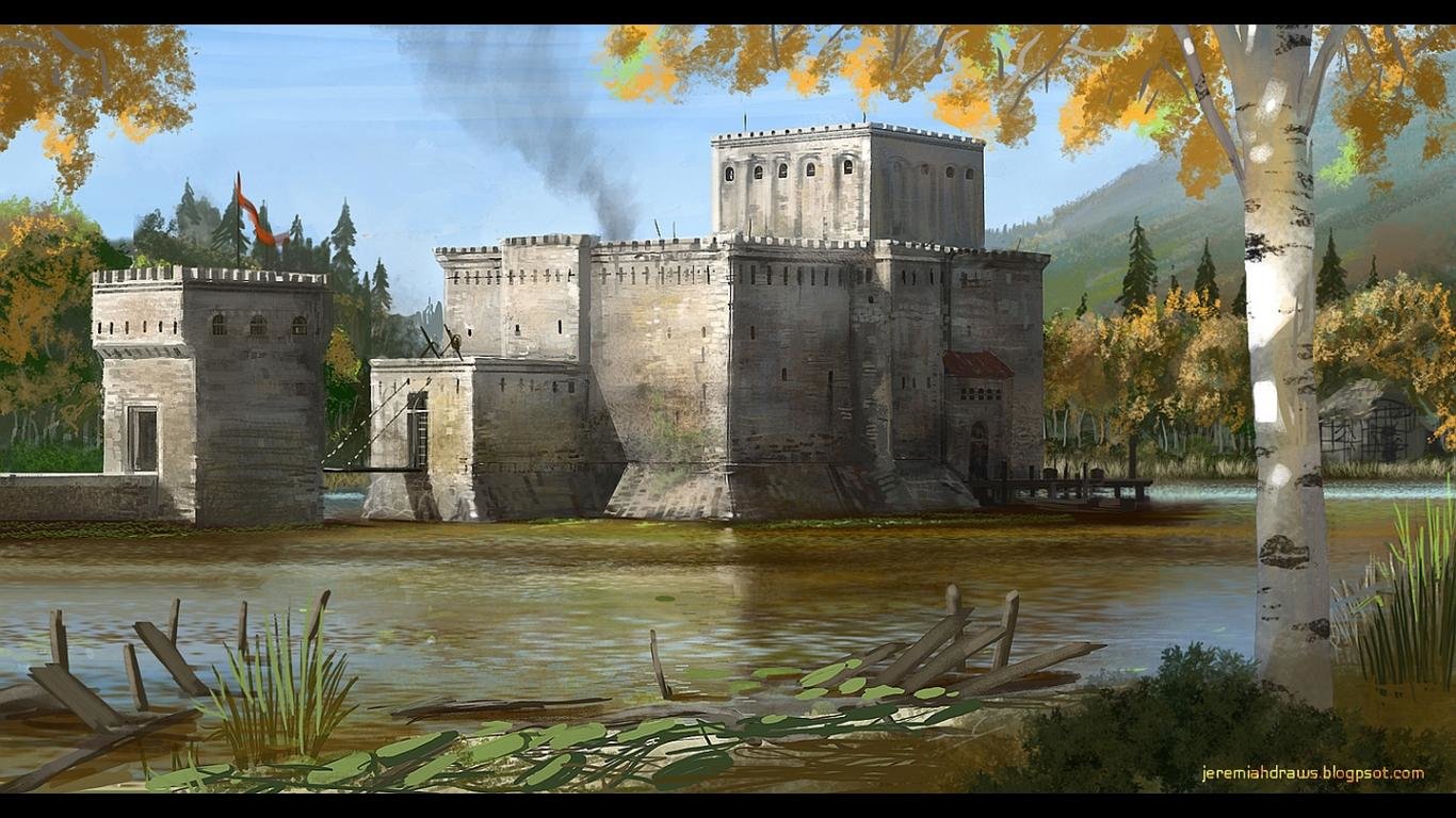 Best Fantasy castle wallpaper ID:236442 for High Resolution 1366x768 laptop PC