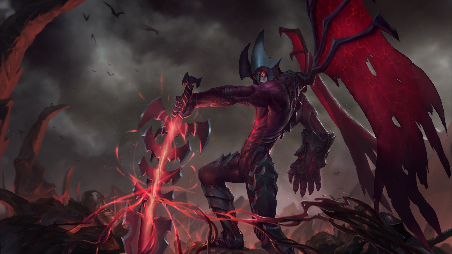 Free Aatrox (League Of Legends) high quality background ID:171245 for hd 1080p desktop