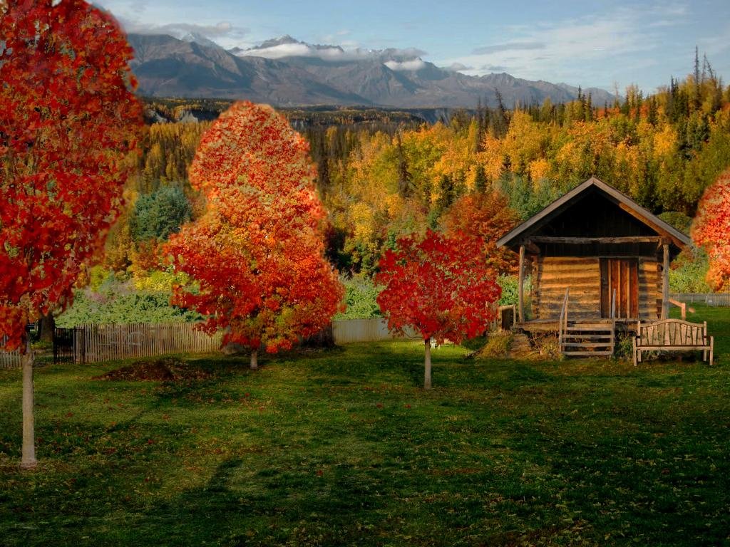 Free download Cabin wallpaper ID:485743 hd 1024x768 for PC
