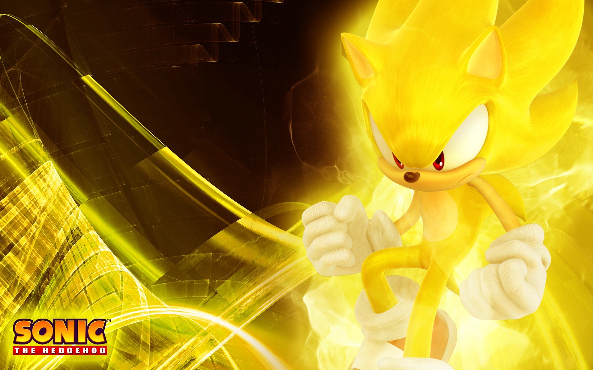 Awesome Super Sonic free wallpaper ID:52027 for hd 1920x1200 computer