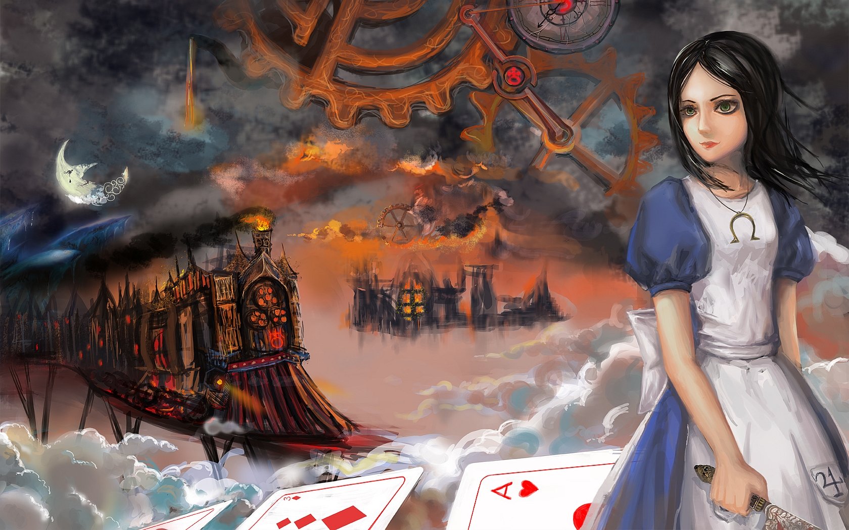 Best Alice: Madness Returns background ID:27553 for High Resolution hd 1680x1050 PC