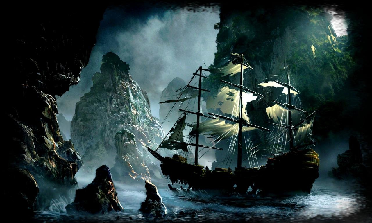 Best Fantasy ship wallpaper ID:194709 for High Resolution hd 1280x768 computer