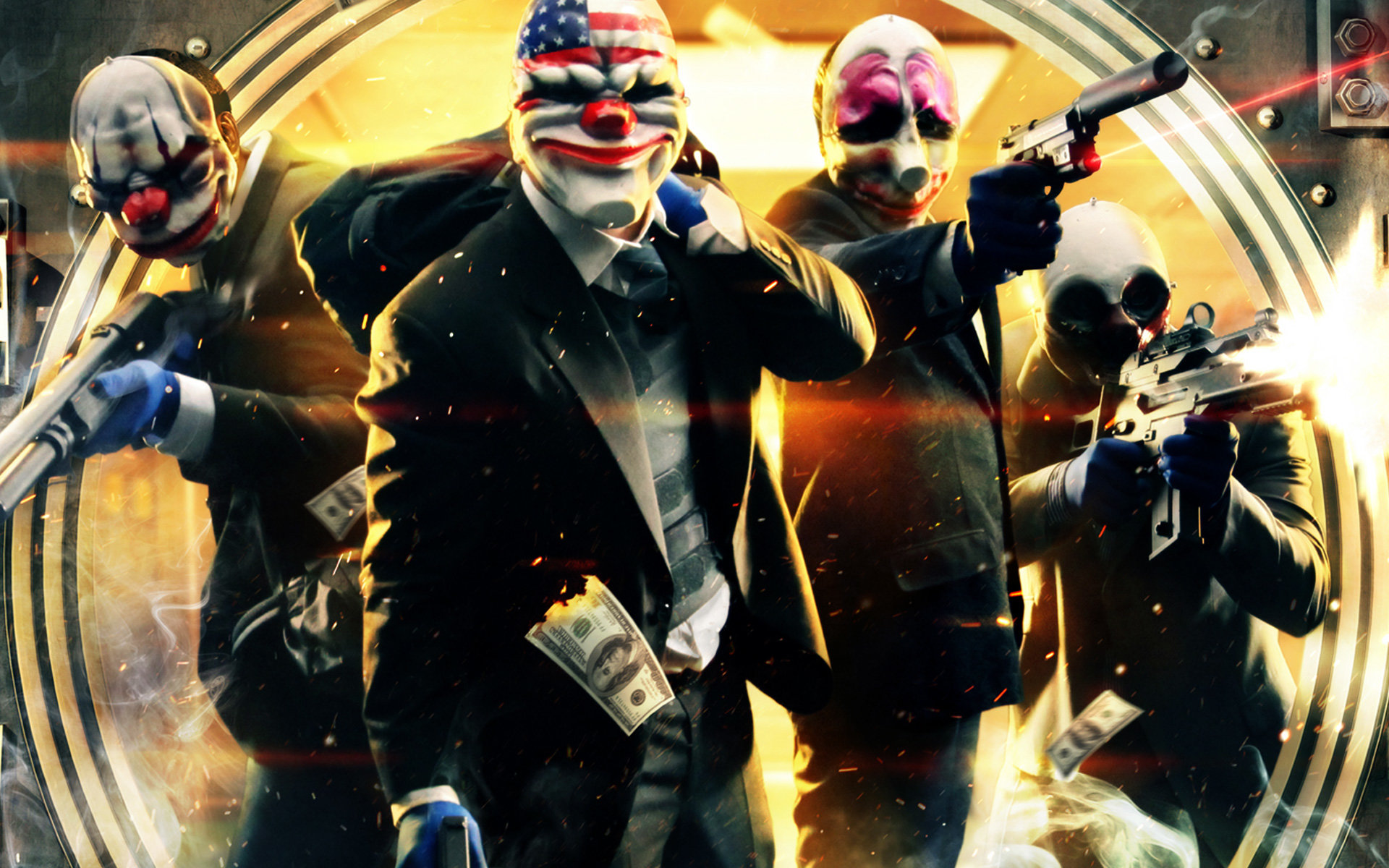 Free download Payday 2 wallpaper ID:340613 hd 1920x1200 for computer
