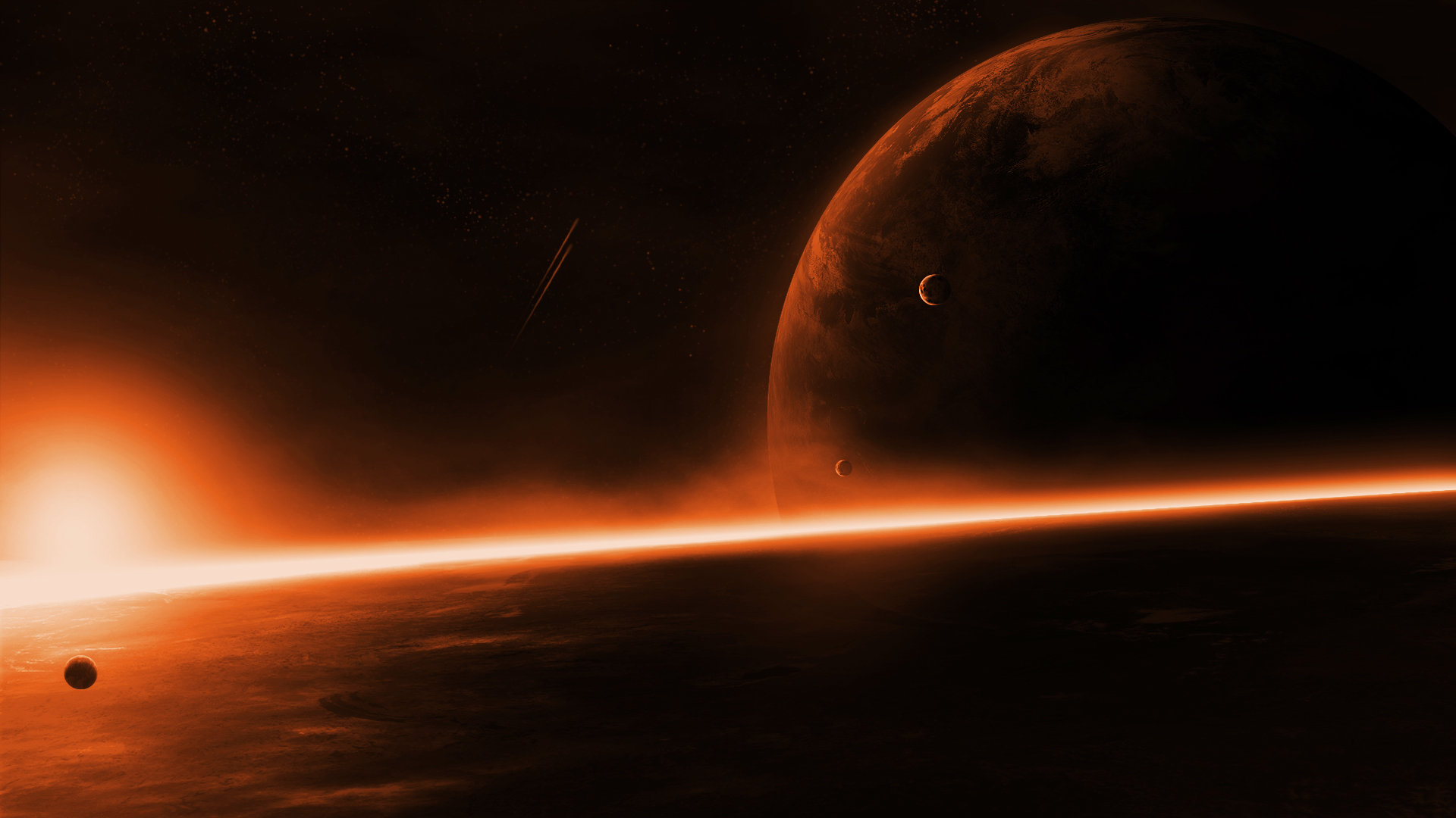 Free download Planetscape background ID:271648 full hd for PC