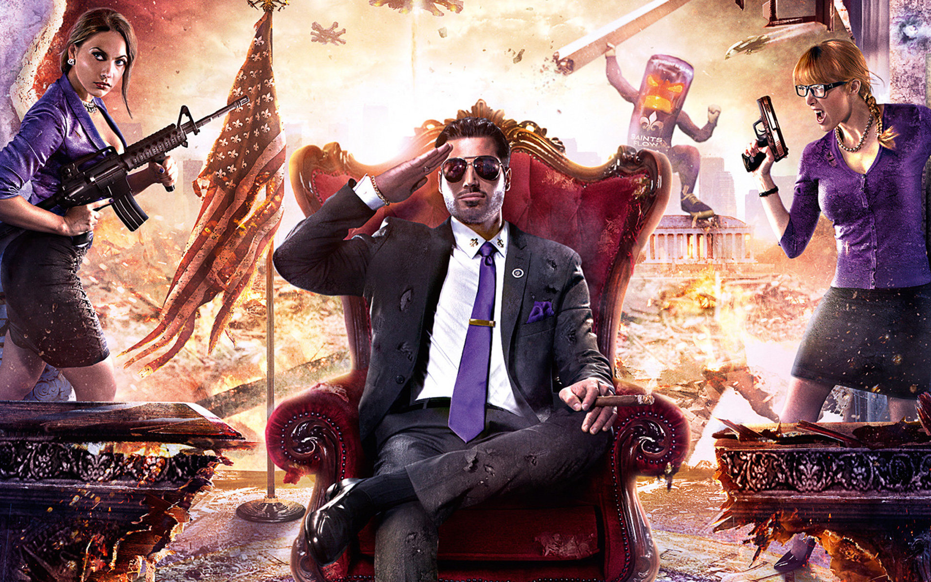 Free download Saints Row 4 (IV) background ID:238036 hd 1920x1200 for desktop