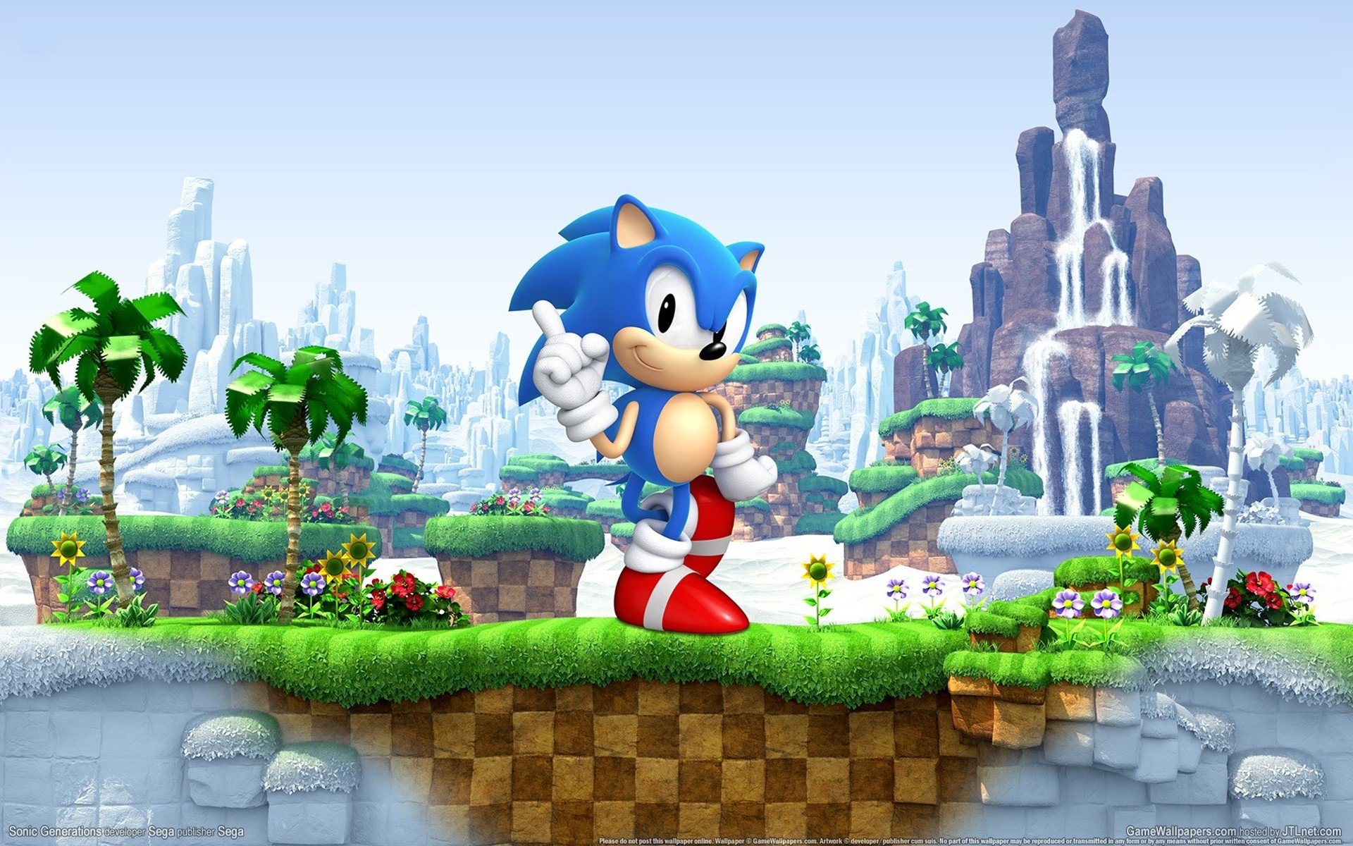 Download hd 1920x1200 Sonic Generations PC background ID:219336 for free