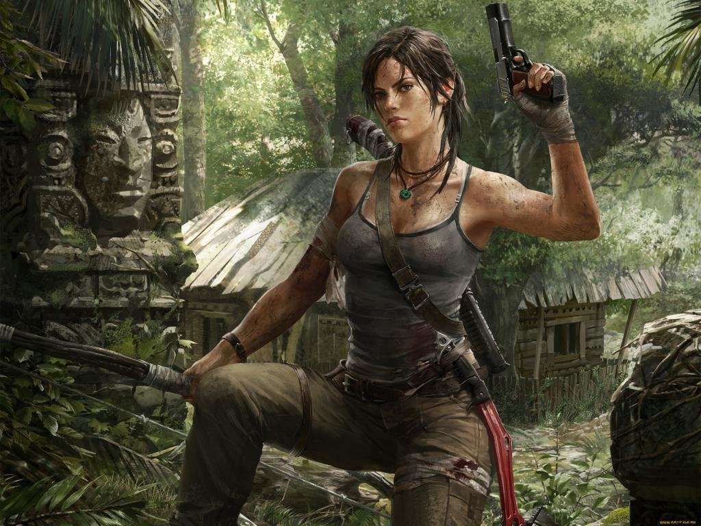 Free download Tomb Raider (Lara Croft) wallpaper ID:437258 hd 1024x768 for PC