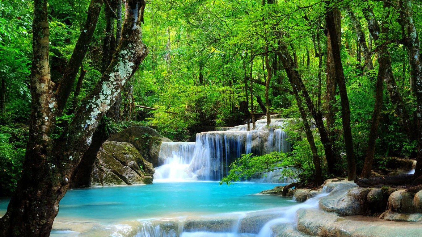 Awesome Waterfall free background ID:106359 for hd 1366x768 computer