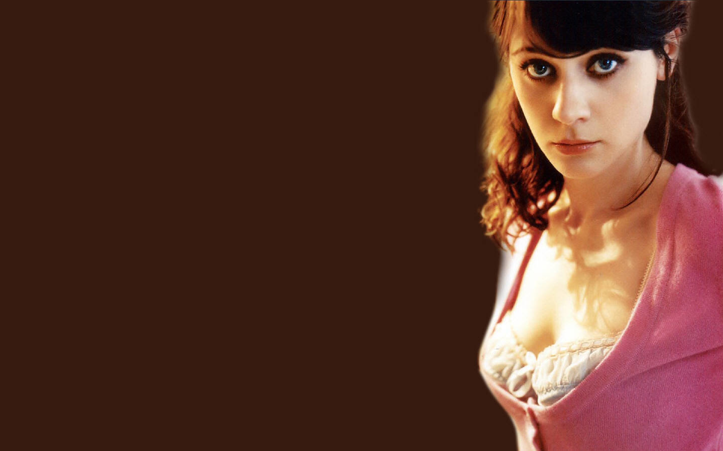 Download hd 1440x900 Zooey Deschanel PC background ID:298096 for free