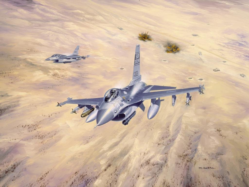 Best General Dynamics F-16 Fighting Falcon background ID:175108 for High Resolution hd 1024x768 desktop