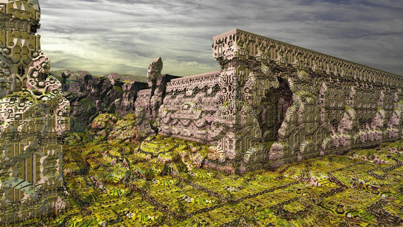 Free download Fantasy landscape wallpaper ID:144141 hd 1600x900 for PC