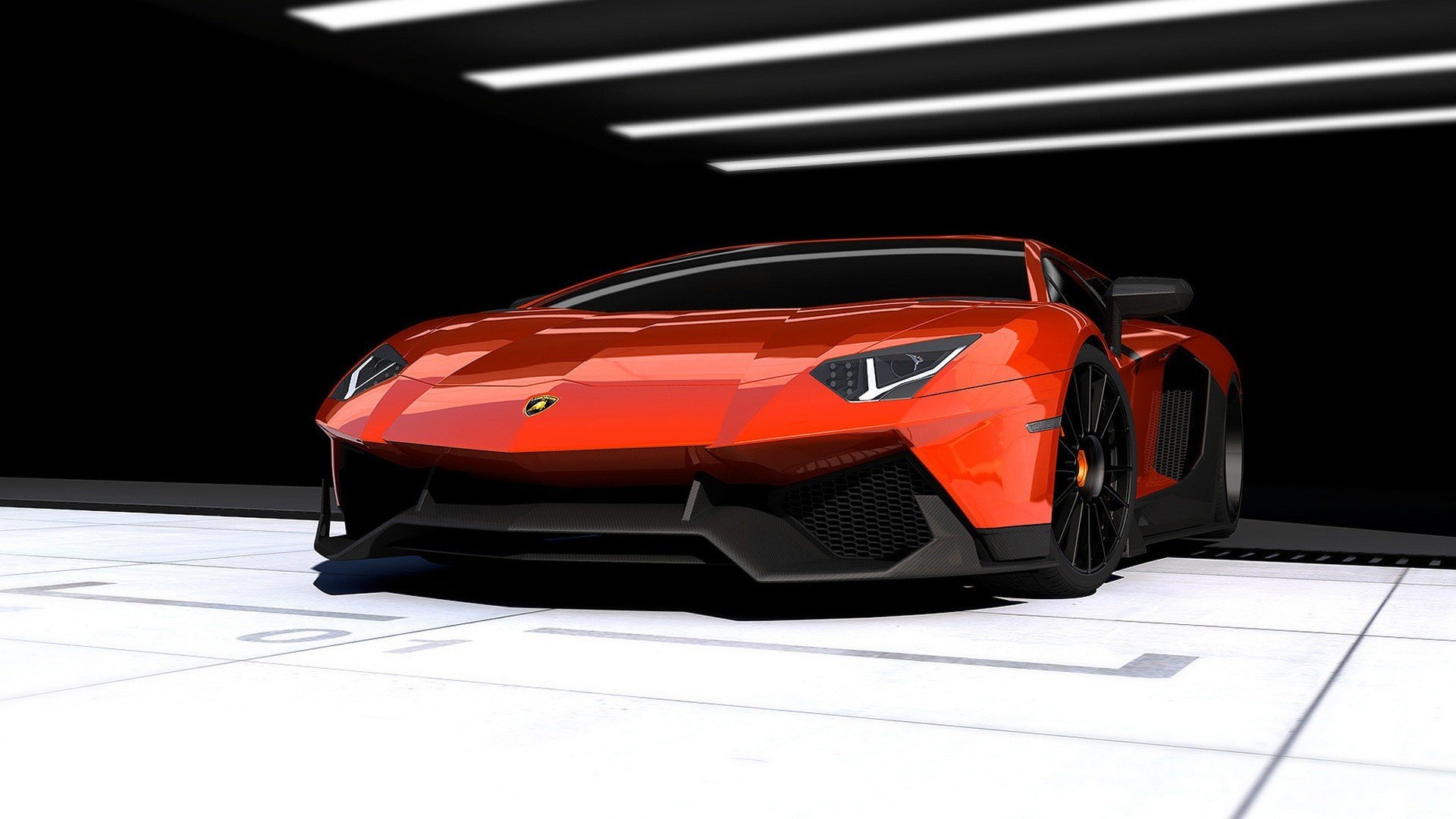 Download hd 1920x1080 Lamborghini Aventador PC background ID:324111 for free