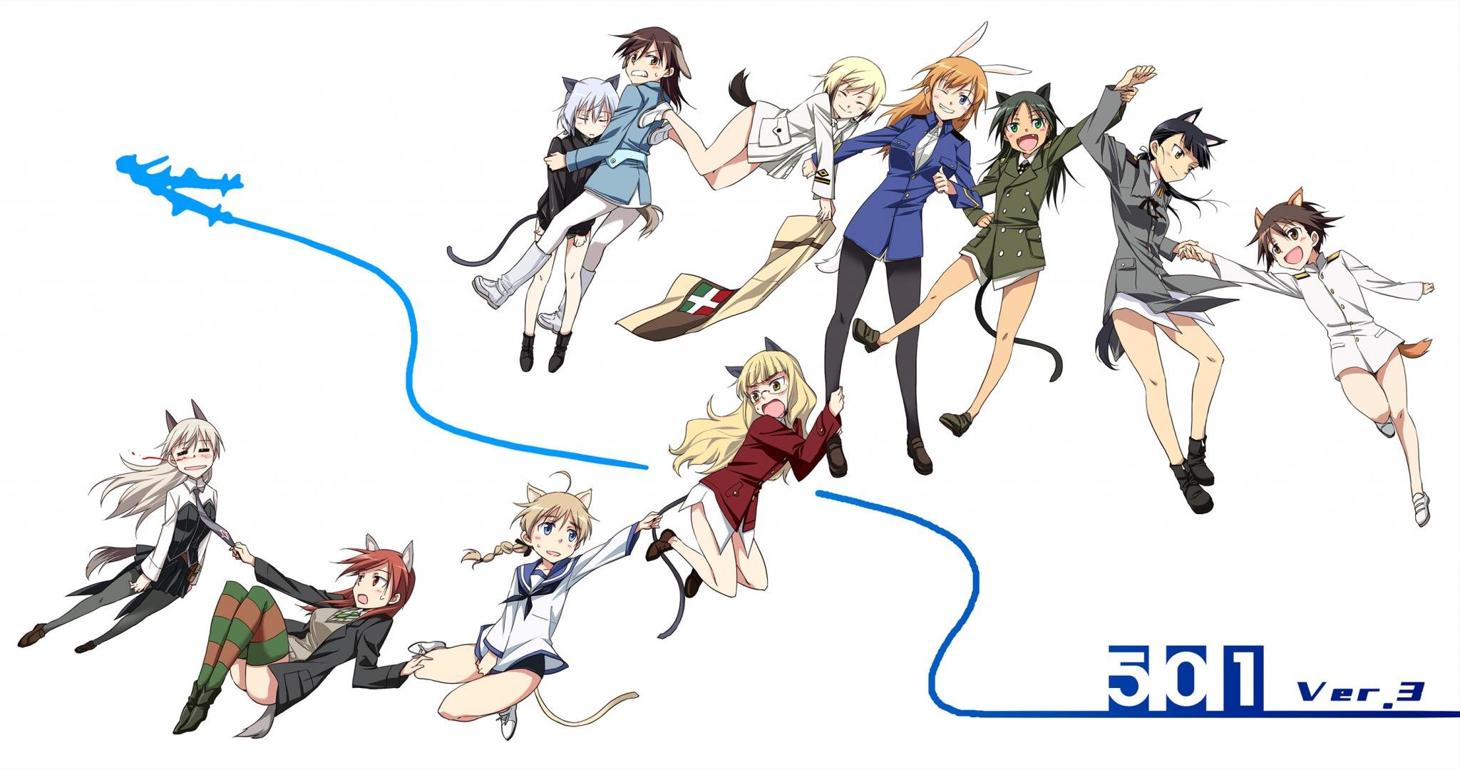Awesome Strike Witches free wallpaper ID:305623 for hd 2048x1080 PC