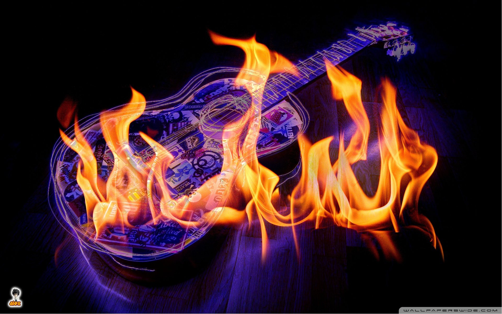 Awesome Guitar free wallpaper ID:249322 for hd 1920x1200 desktop