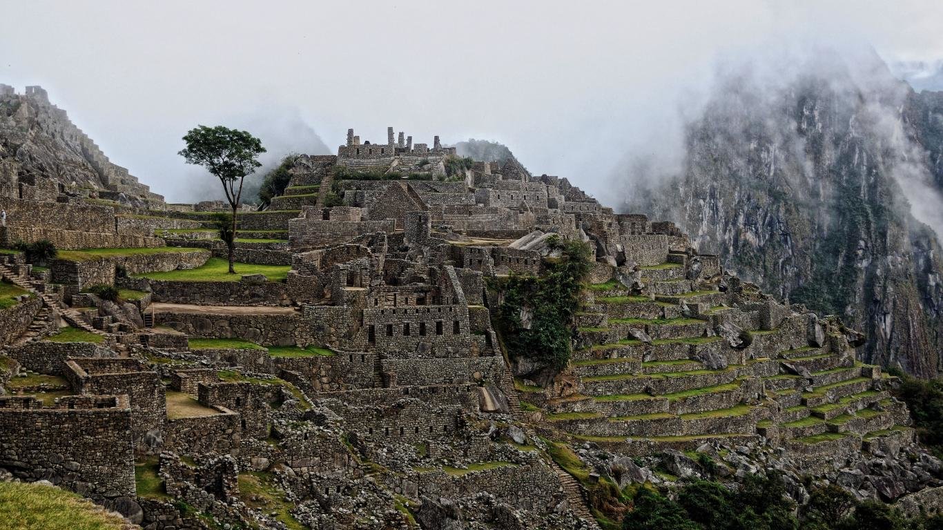 Awesome Machu Picchu free wallpaper ID:488694 for 1366x768 laptop computer