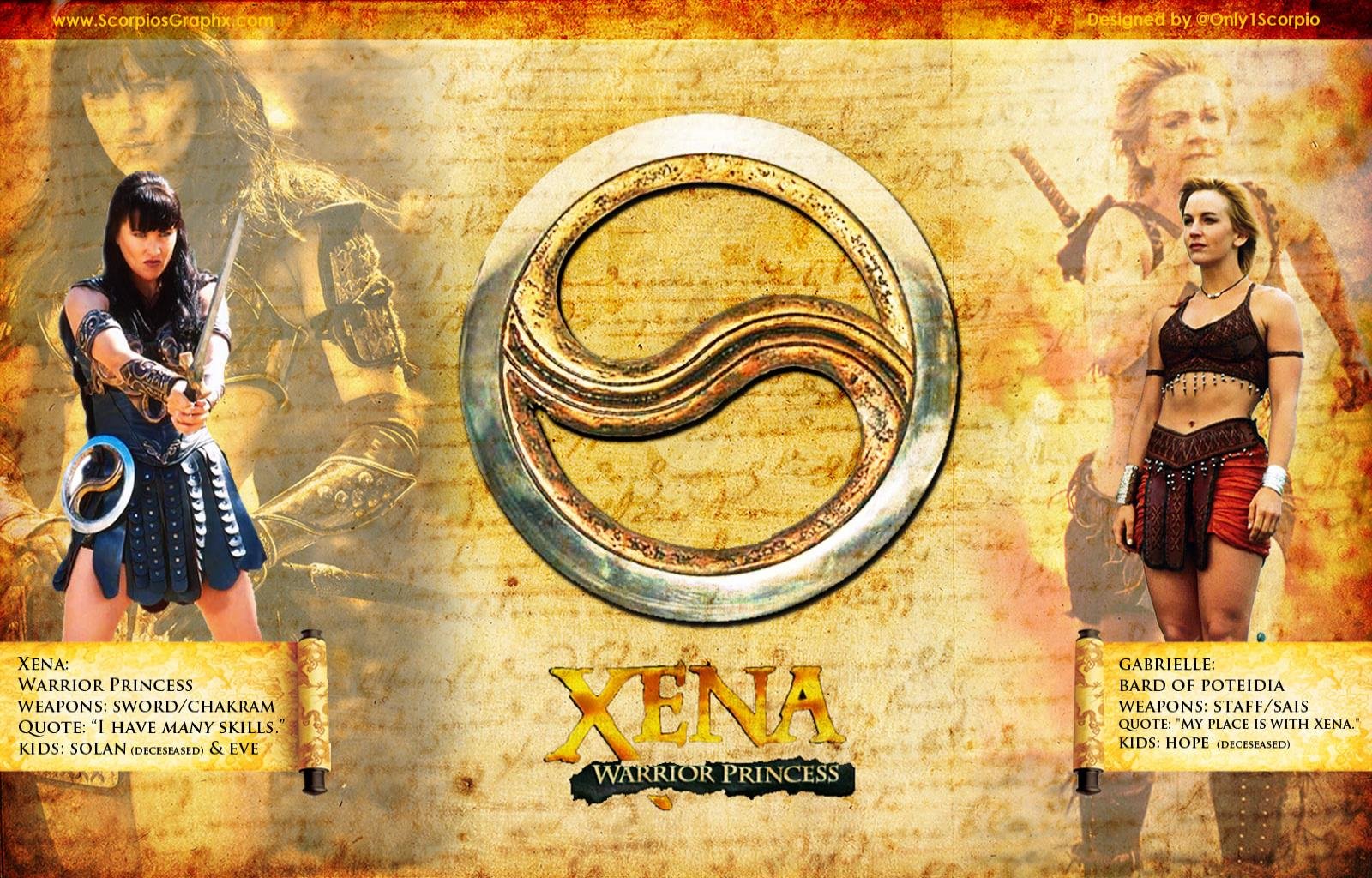 Download hd 1600x1024 Xena: Warrior Princess computer wallpaper ID:84482 for free