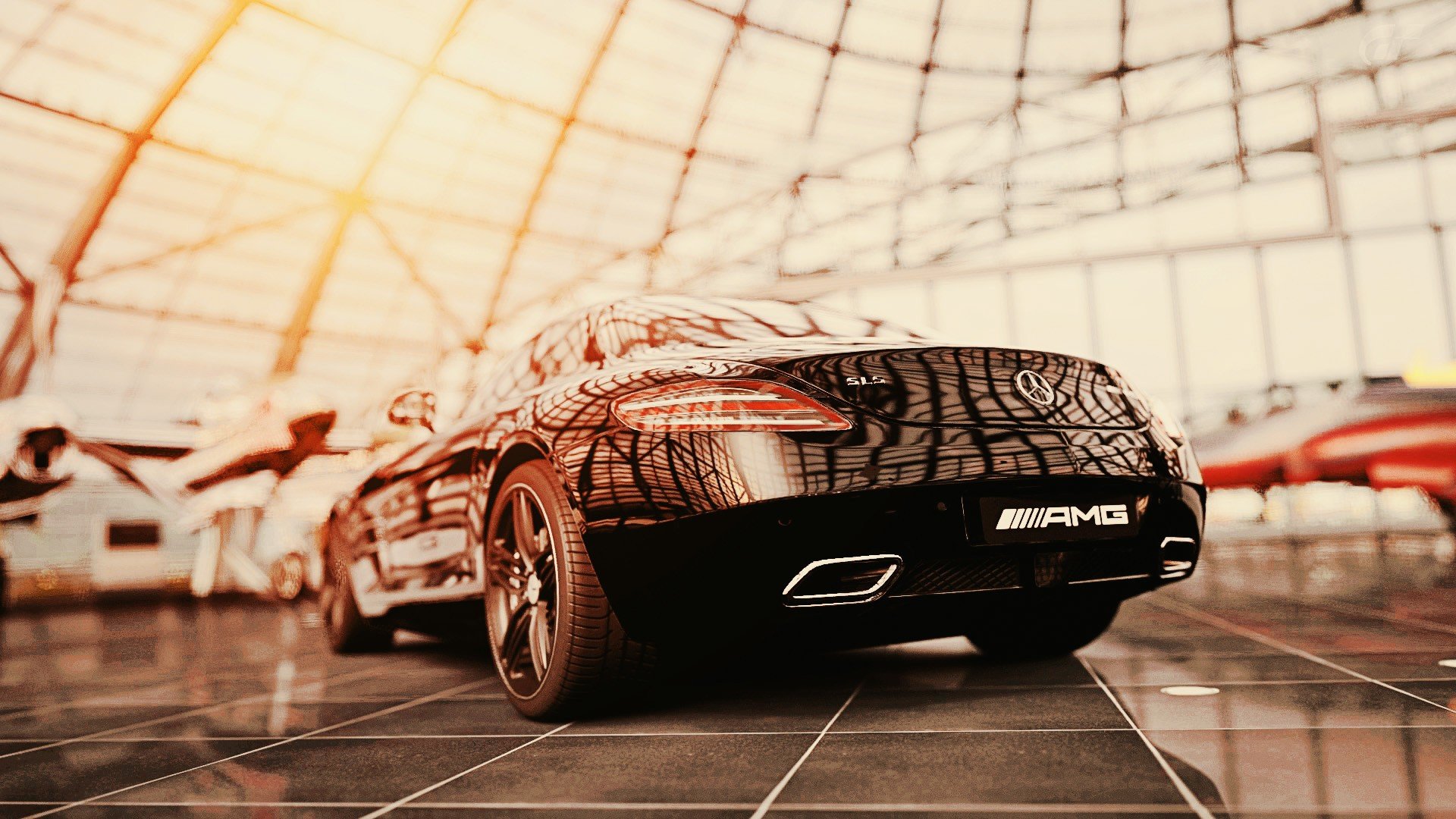 Best Mercedes-Benz SLS AMG background ID:48122 for High Resolution full hd 1920x1080 computer