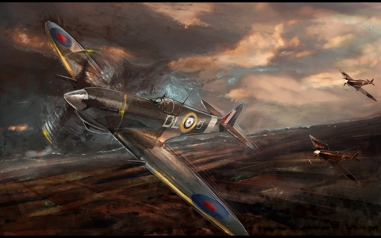 High resolution Supermarine Spitfire hd 1280x800 background ID:390921 for PC