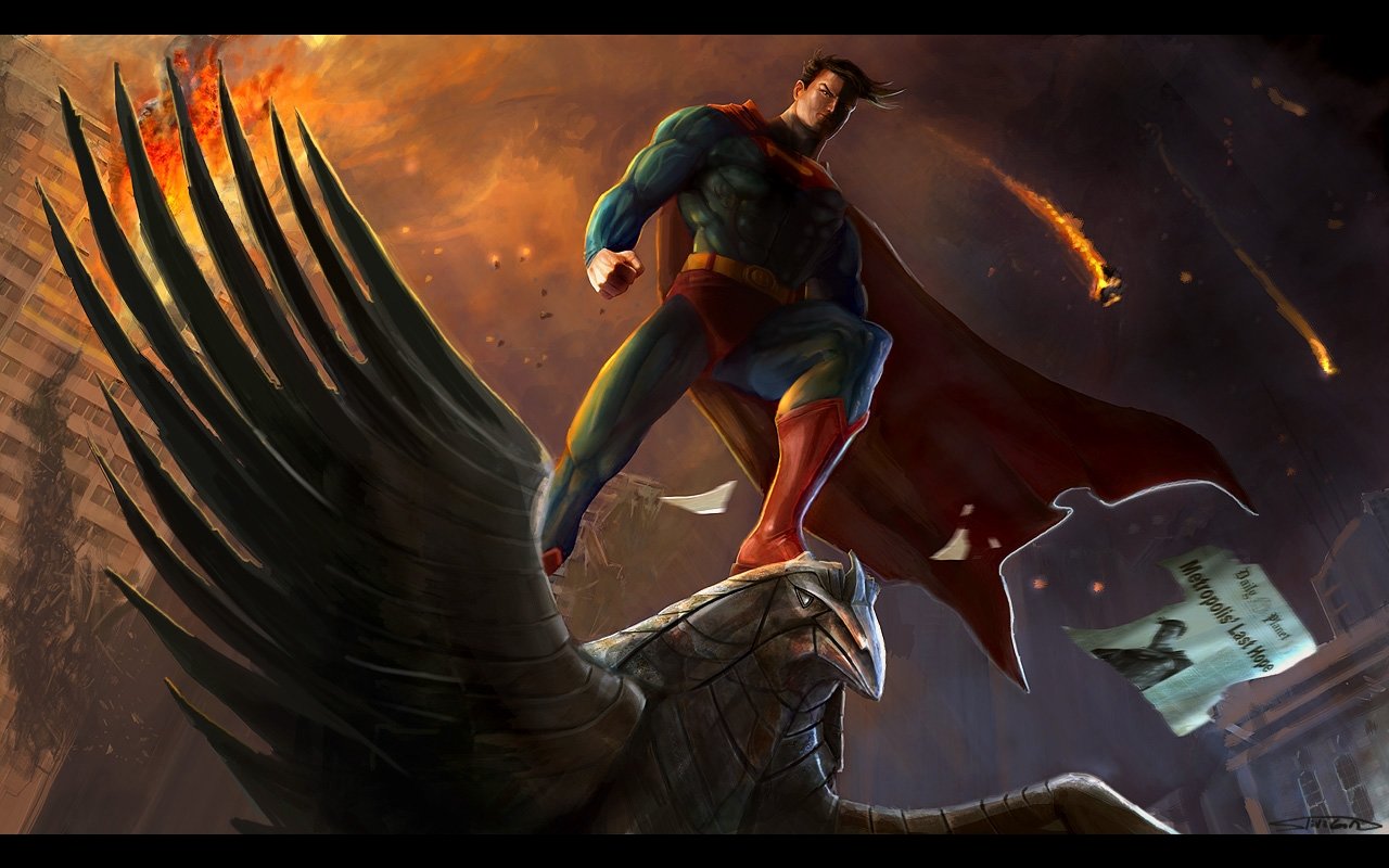 Awesome Superman free background ID:456504 for hd 1280x800 desktop