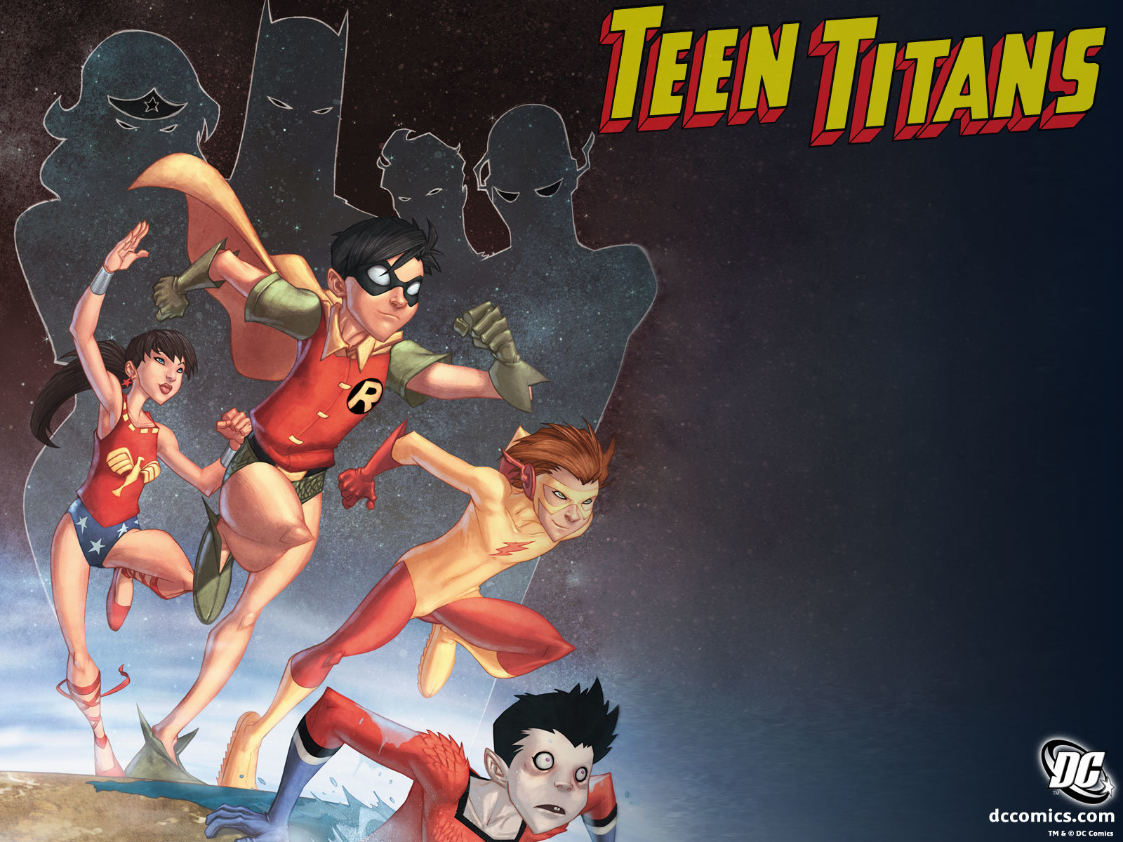 Download hd 1600x1200 Teen Titans desktop background ID:52560 for free