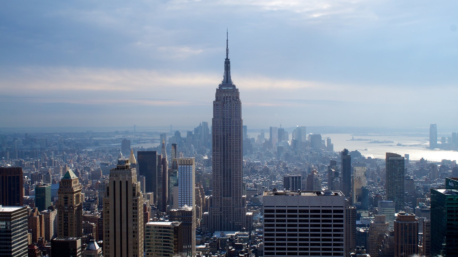 Free Empire State Building high quality wallpaper ID:486384 for full hd computer
