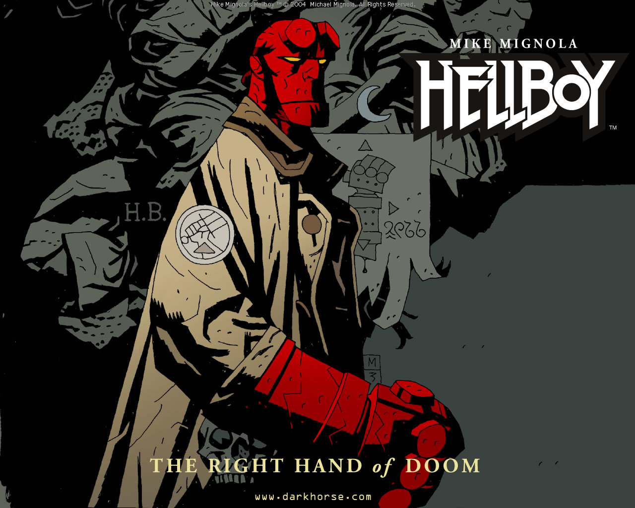 Free download Hellboy background ID:397563 hd 1280x1024 for desktop