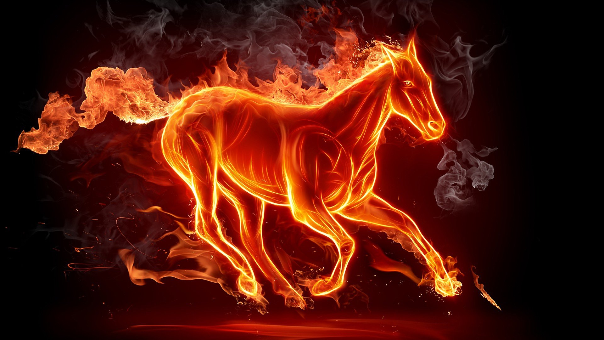 High resolution Horse Fantasy hd 1920x1080 wallpaper ID:282522 for computer
