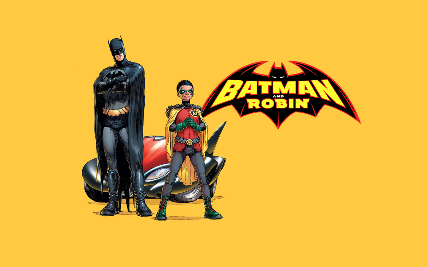 Awesome Batman and Robin free background ID:146398 for hd 1440x900 computer
