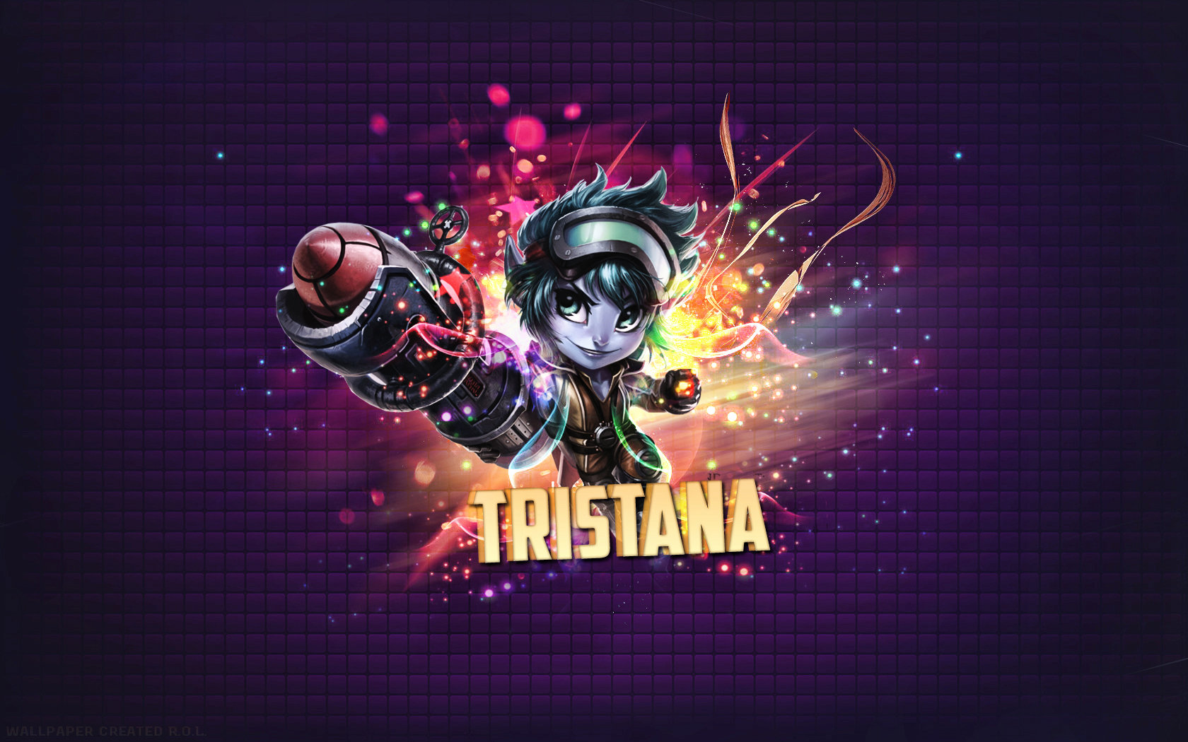 Free download Tristana (League Of Legends) background ID:172407 hd 1680x1050 for desktop