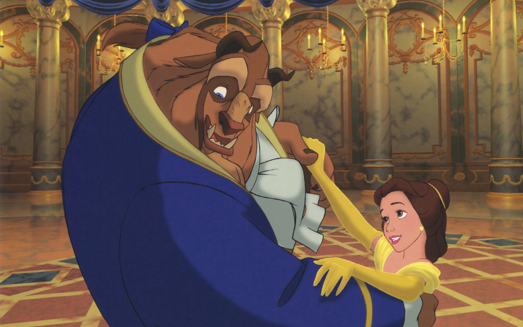 Awesome Beauty And The Beast free wallpaper ID:419773 for hd 1680x1050 PC