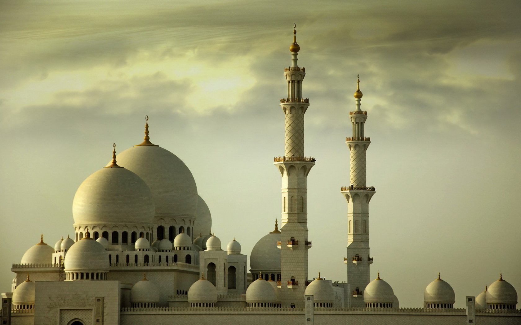 Best Sheikh Zayed Grand Mosque wallpaper ID:277836 for High Resolution hd 1680x1050 desktop