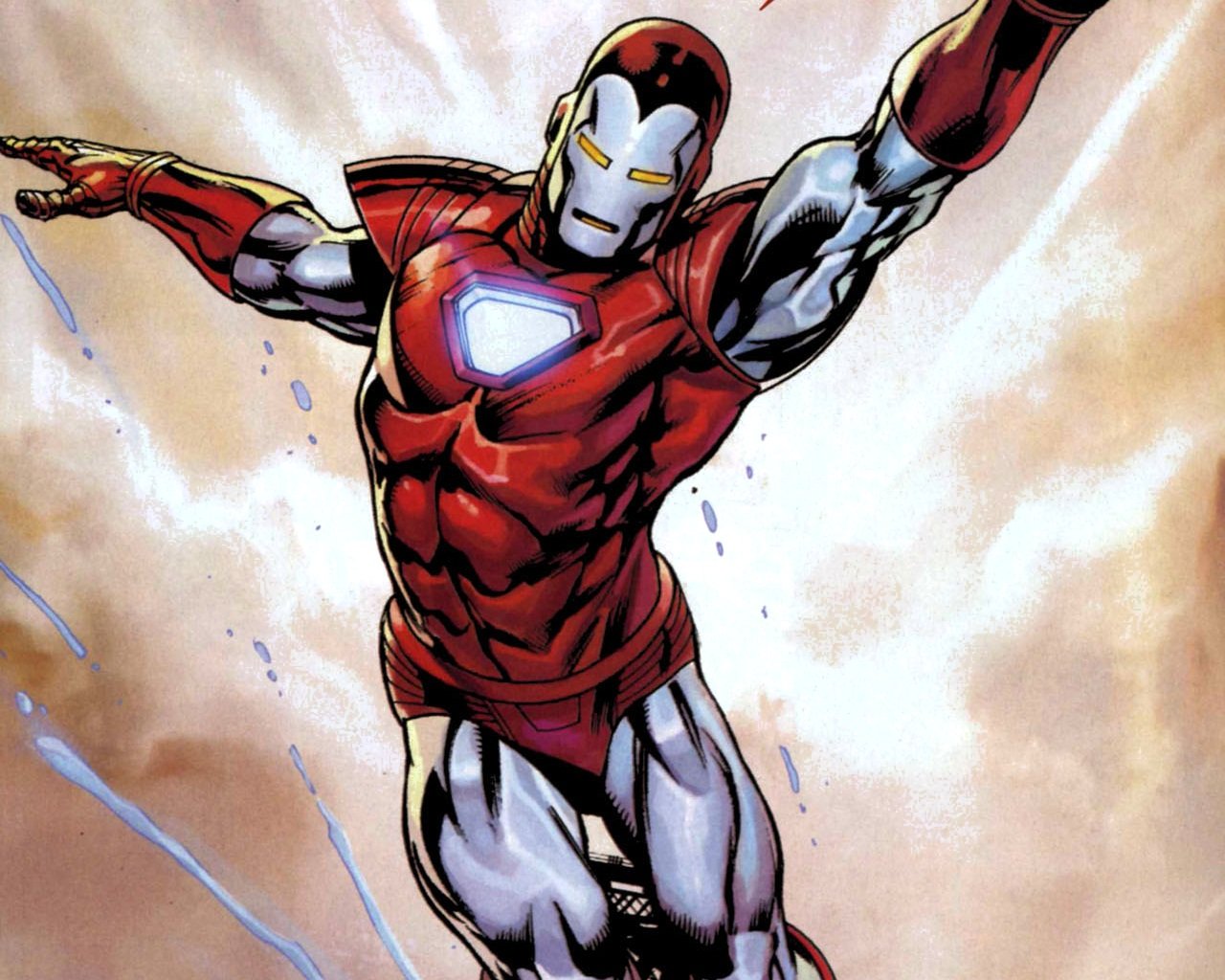 High resolution Iron Man comics hd 1280x1024 wallpaper ID:322820 for PC